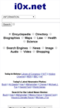 Mobile Screenshot of i0x.net